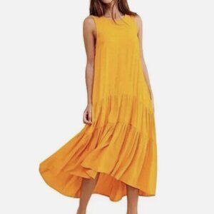 Anthropologie MAUVE Marlene Tiered Maxi Dress | Size: Small